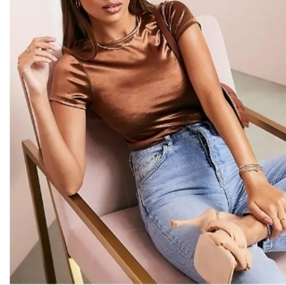 Brown/Bronze bodysuit